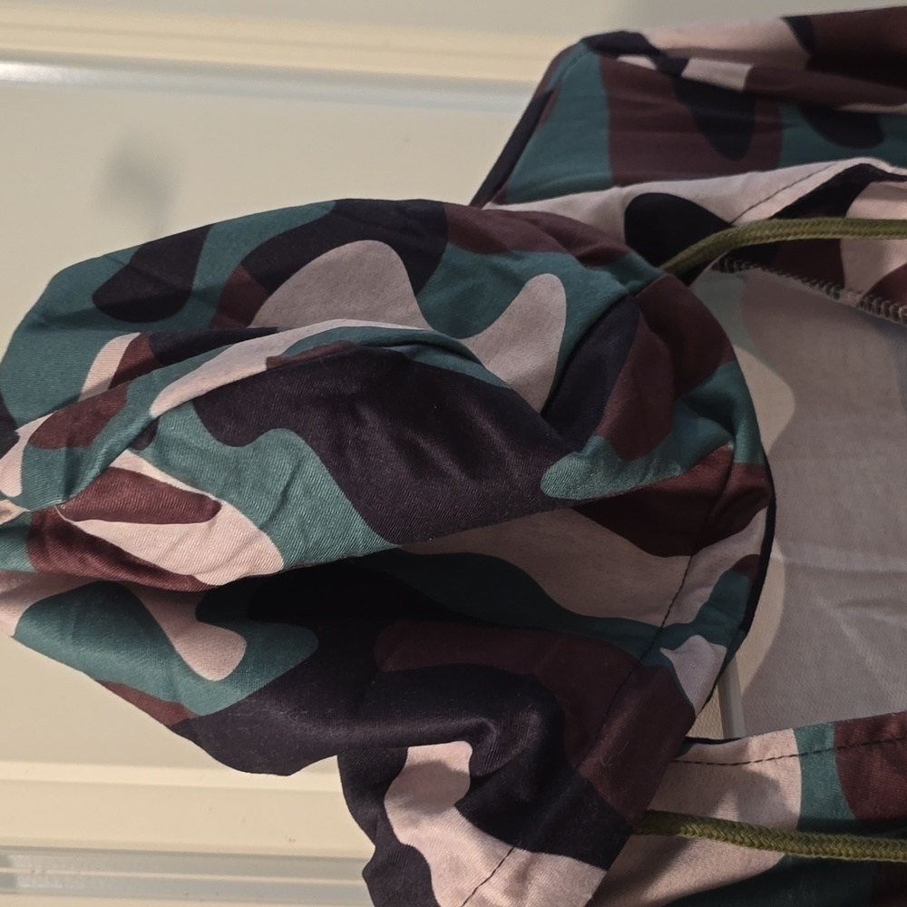 Camouflage Print Hoodie Mini Dress - Picture 3 of 6